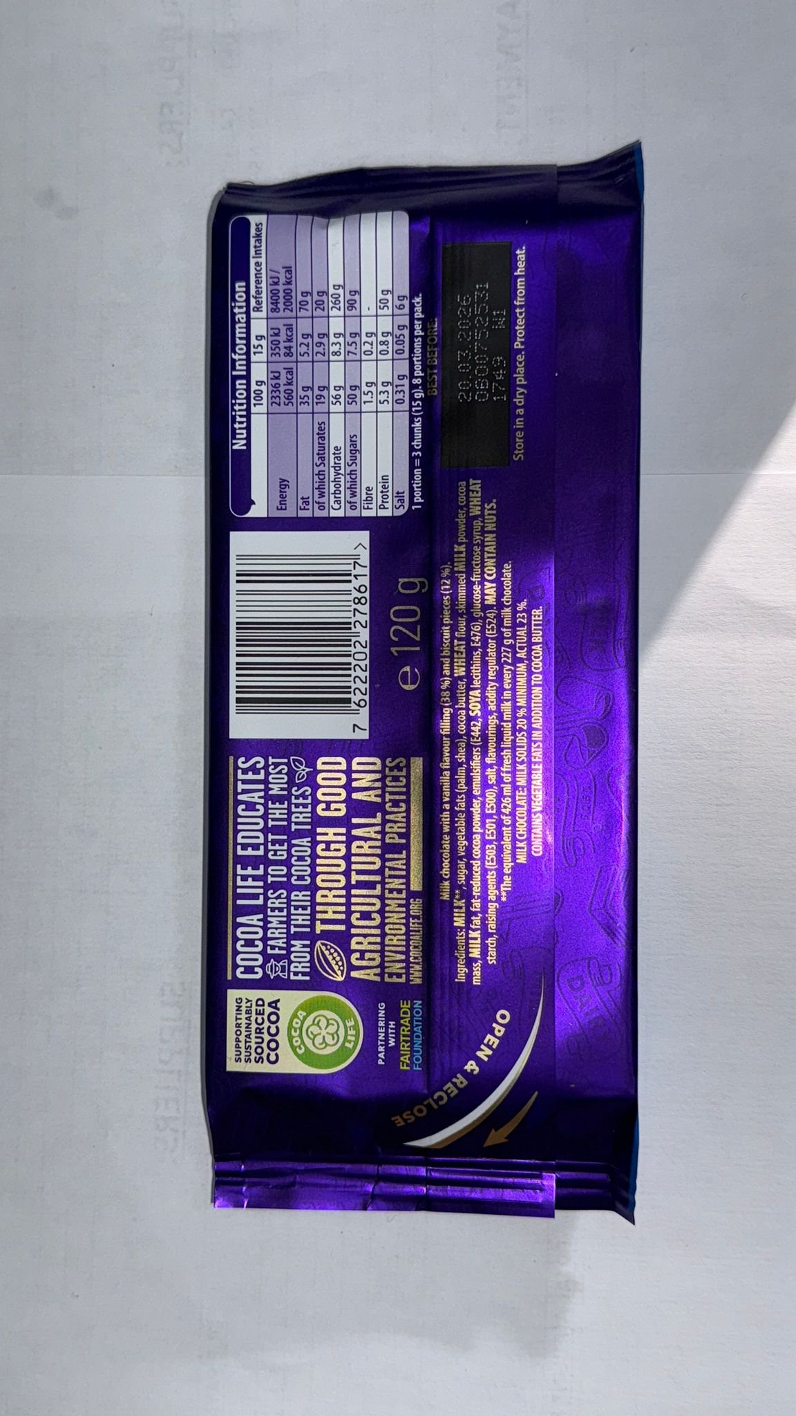 Cadbury Dairy Milk Fruit & Nut